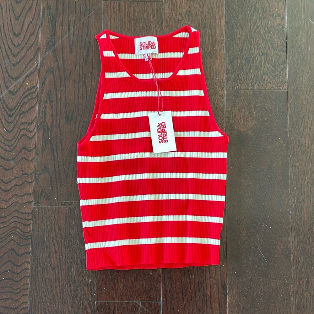 Nwt Solid & Striped Carson Top - image 1